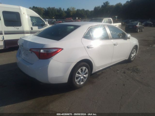 2T1BURHE4EC218618 Toyota COROLLA L