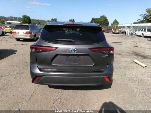 5TDBBRCH4NS560715 Toyota Highlander Hybrid Le