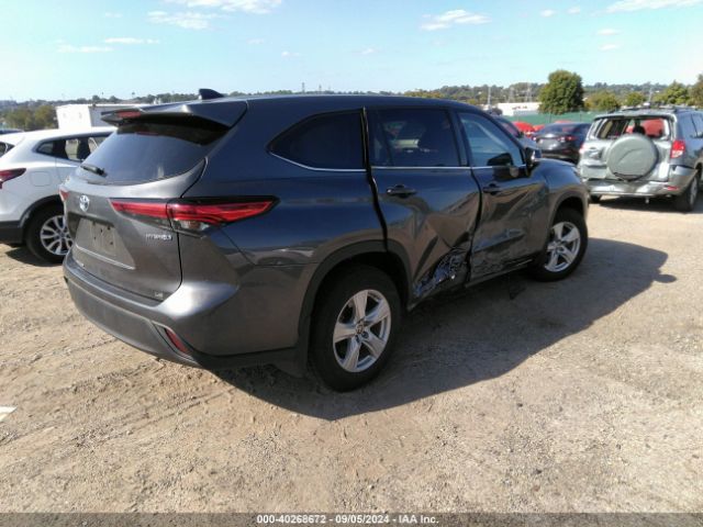 5TDBBRCH4NS560715 Toyota Highlander Hybrid Le