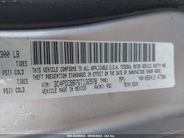 Dodge Journey Sxt 2016 3C4PDCBB7GT132978 Image 9