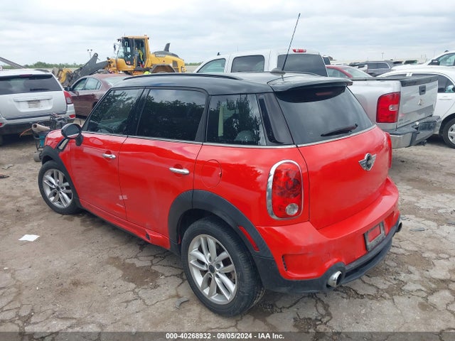 2012 MINI COOPER COUNTRYMAN WMWZC3C52CWM27668 Photo 2