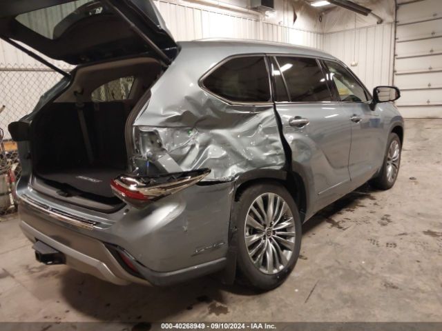 5TDFZRBH4MS110270 Toyota Highlander Platinum