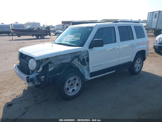1C4NJRBB6HD106754 Jeep Patriot Sport 4x4