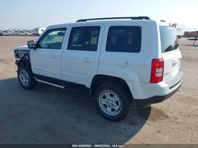 1C4NJRBB6HD106754 Jeep Patriot Sport 4x4