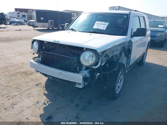 1C4NJRBB6HD106754 Jeep Patriot Sport 4x4