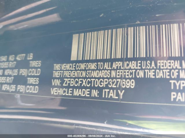 ZFBCFXCT0GP327699 Fiat 500x Trekking
