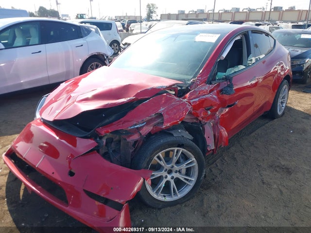 2022 TESLA MODEL Y 7SAYGDEE9NF349020 Photo 1