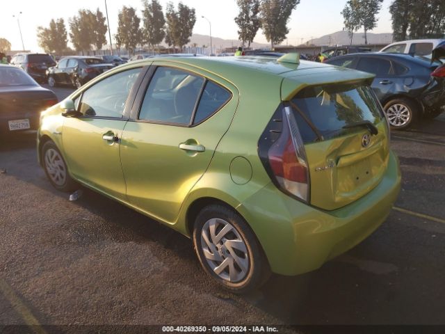 JTDKDTB32F1112243 Toyota Prius C Two