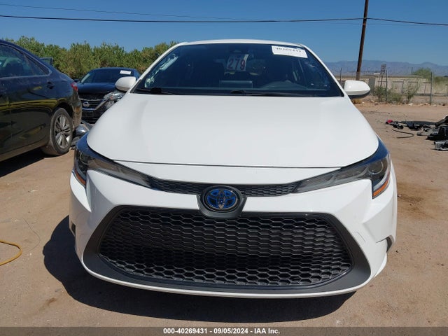 JTDEBRBE8LJ016913 Toyota Corolla Hybrid Le