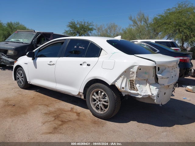 JTDEBRBE8LJ016913 Toyota Corolla Hybrid Le