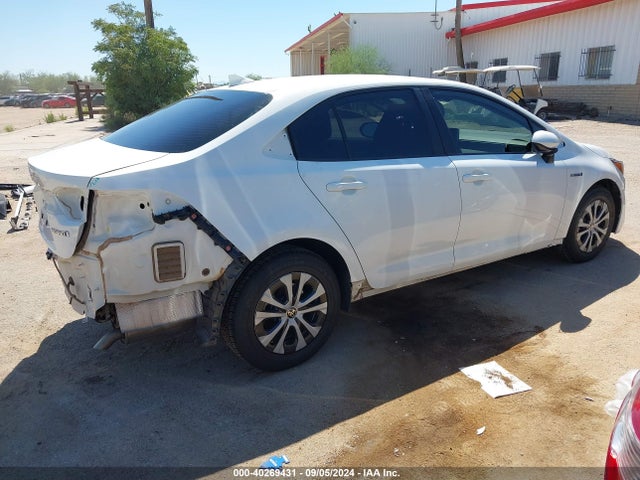 JTDEBRBE8LJ016913 Toyota Corolla Hybrid Le