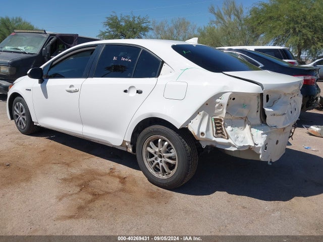 JTDEBRBE8LJ016913 Toyota Corolla Hybrid Le