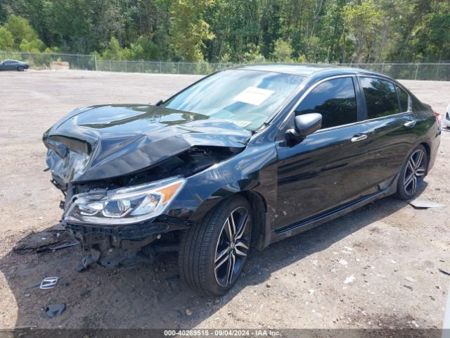 1HGCR2F12HA296502 Honda Accord Sport Se