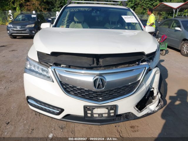 5FRYD4H66EB016055 Acura Mdx Technology Pkg W/entertainment Pkg