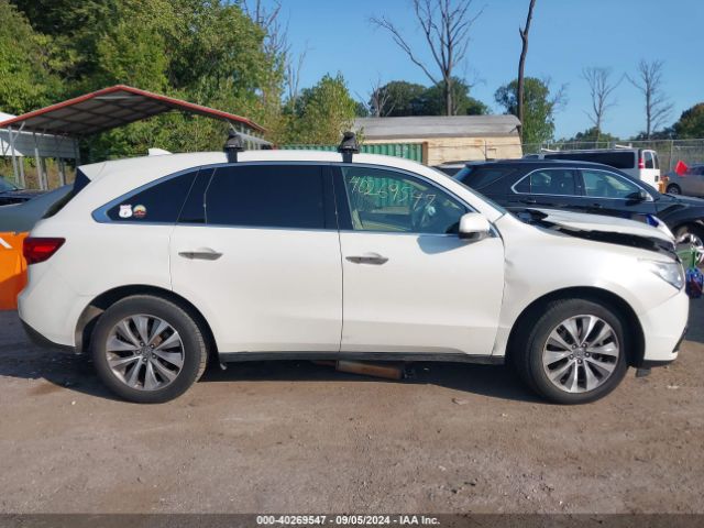 5FRYD4H66EB016055 Acura Mdx Technology Pkg W/entertainment Pkg