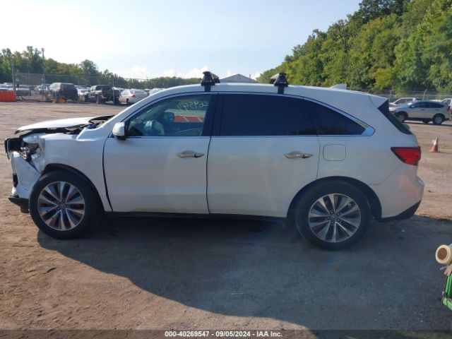 5FRYD4H66EB016055 Acura Mdx Technology Pkg W/entertainment Pkg