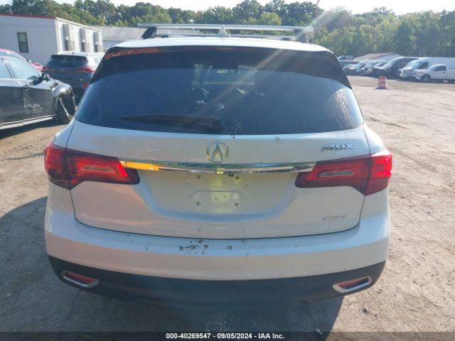 5FRYD4H66EB016055 Acura Mdx Technology Pkg W/entertainment Pkg