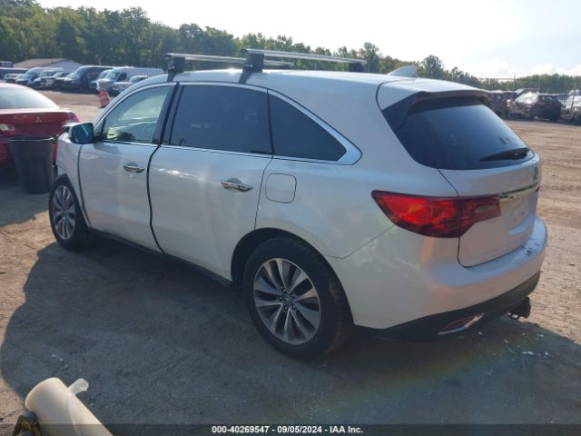 5FRYD4H66EB016055 Acura Mdx Technology Pkg W/entertainment Pkg