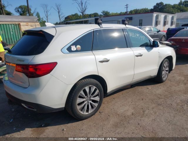 5FRYD4H66EB016055 Acura Mdx Technology Pkg W/entertainment Pkg
