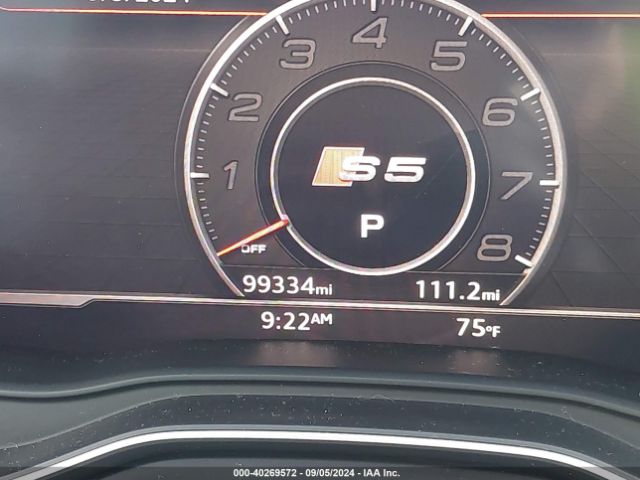 WAUC4CF55JA017276 Audi S5 3.0t Premium Plus