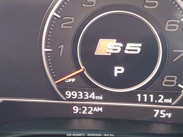 WAUC4CF55JA017276 Audi S5 3.0t Premium Plus
