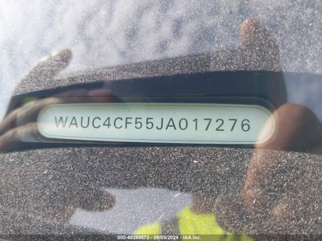 WAUC4CF55JA017276 Audi S5 3.0t Premium Plus