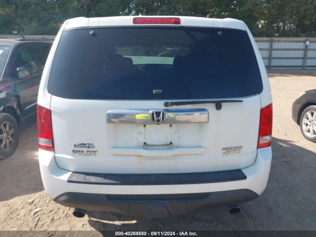 5FNYF4H39FB046945 Honda PILOT SE