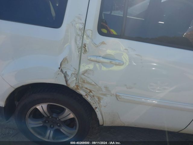 5FNYF4H39FB046945 Honda PILOT SE
