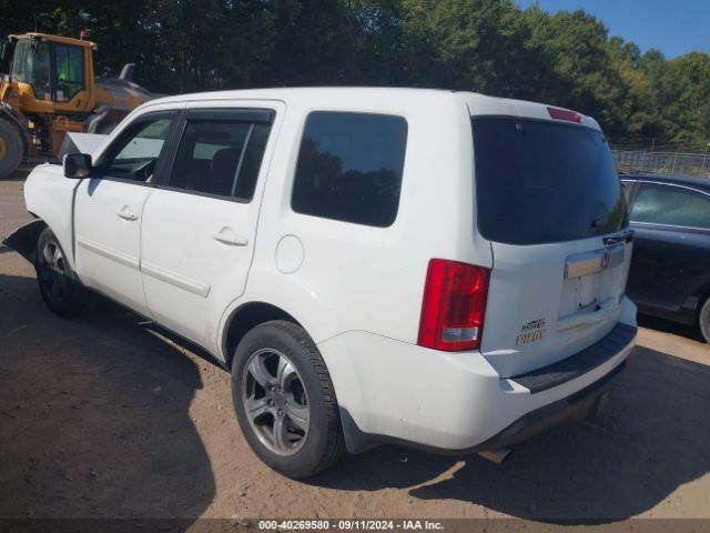 5FNYF4H39FB046945 Honda PILOT SE