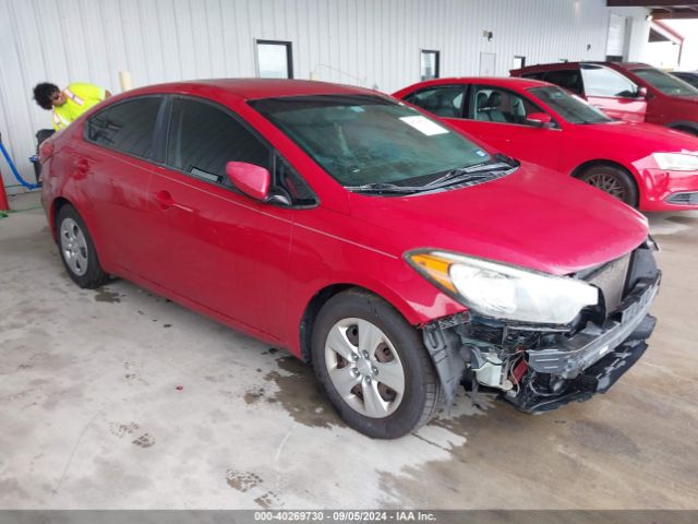 KIA FORTE LX 2016 KNAFK4A64G5572729 Image 1
