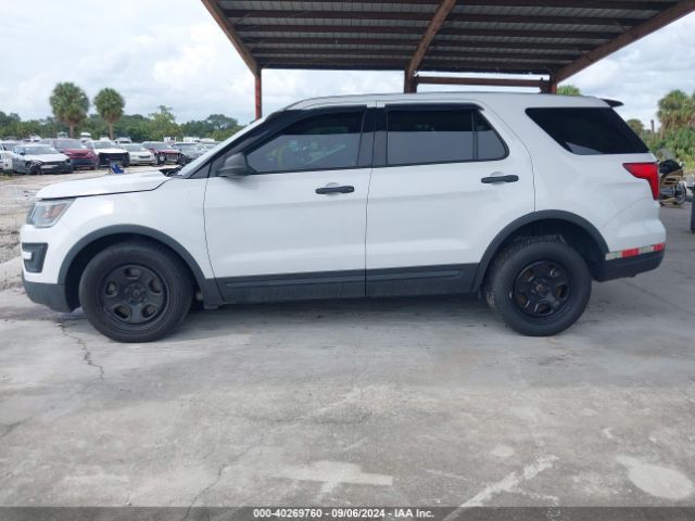 1FM5K8AT9KGB14236 Ford Police Interceptor Utility