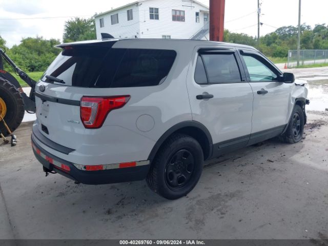 1FM5K8AT9KGB14236 Ford Police Interceptor Utility