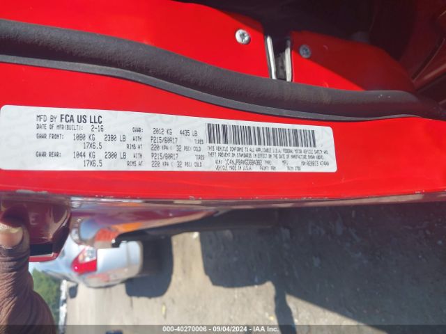 1C4NJPBAXGD684382 Jeep Patriot Sport Se