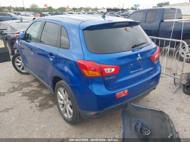 4A4AP3AU7FE058016 Mitsubishi Outlander Sport Es