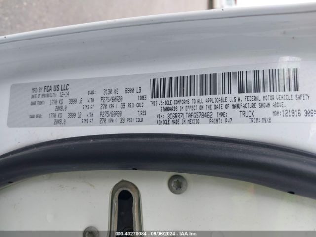 3C6RR7LT0FG578462 RAM 1500 Big Horn