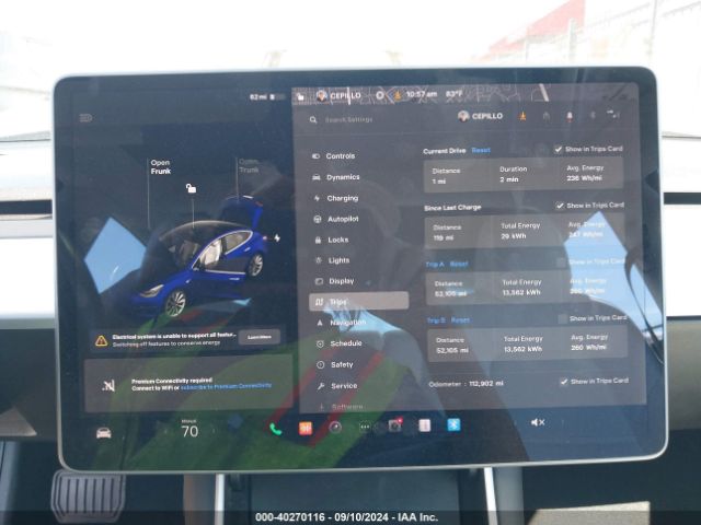 5YJ3E1EAXJF178233 Tesla Model 3 Long Range/mid Range