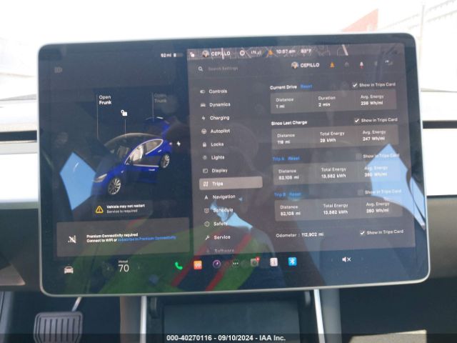 5YJ3E1EAXJF178233 Tesla Model 3 Long Range/mid Range