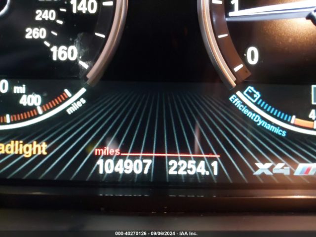 5UXXW7C59J0W64696 BMW X4 M40i