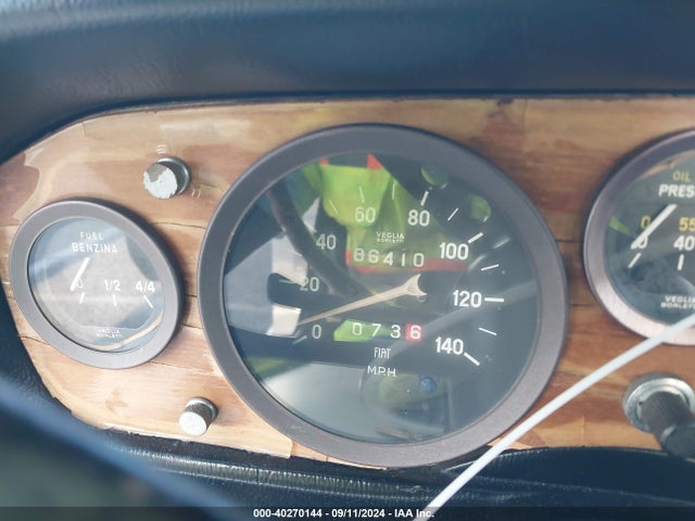 1971 FIAT 124 SPORTS SPIDE 124BS10036224     Photo 6