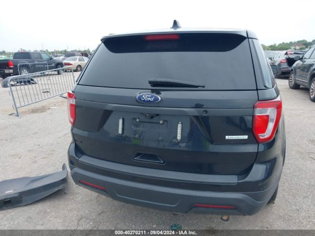 1FM5K8AT9KGA52840 Ford Police Interceptor Utility