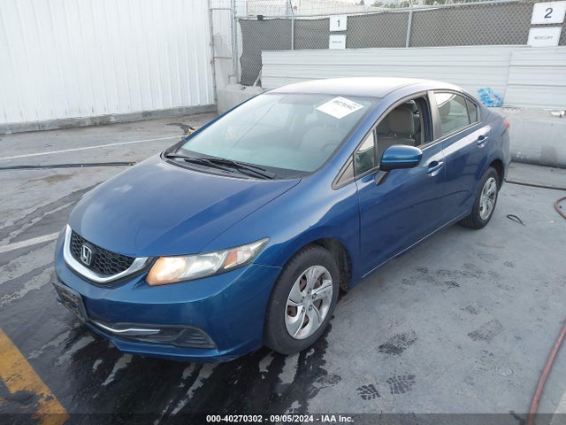 Honda Civic Lx 2014 19XFB2F51EE276172 Image 2