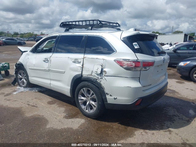 Toyota Highlander Xle V6 2015 5TDKKRFH2FS118447 Image 3