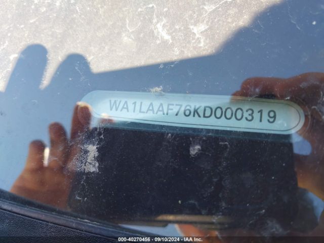 WA1LAAF76KD000319 Audi Q7 55 Premium/55 Se Premium