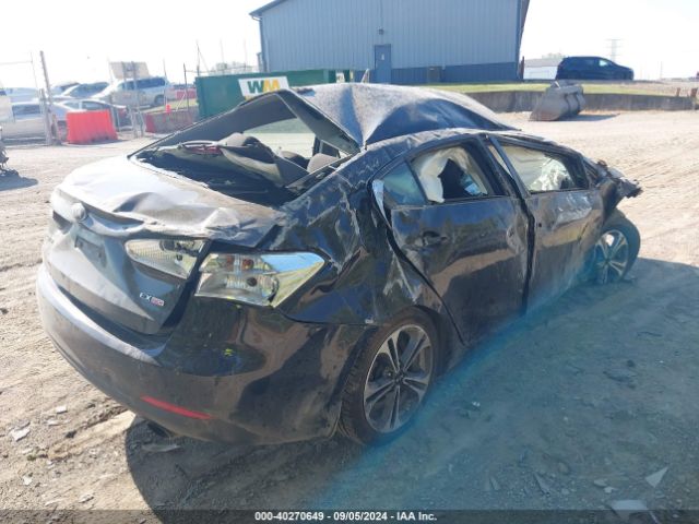 KNAFX4A84E5049064 KIA FORTE EX