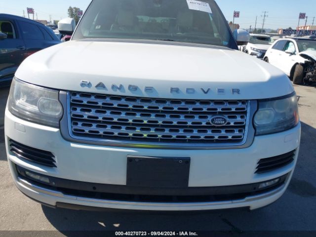 SALGS2TF9FA240051 Land Rover Range Rover 5.0l V8 Supercharged
