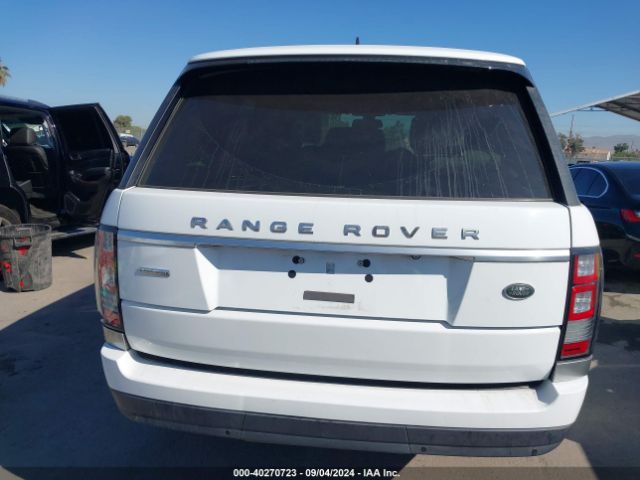 SALGS2TF9FA240051 Land Rover Range Rover 5.0l V8 Supercharged