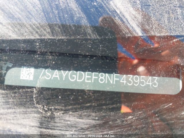 7SAYGDEF8NF439543 Tesla Model Y Performance Dual Motor All-wheel Drive