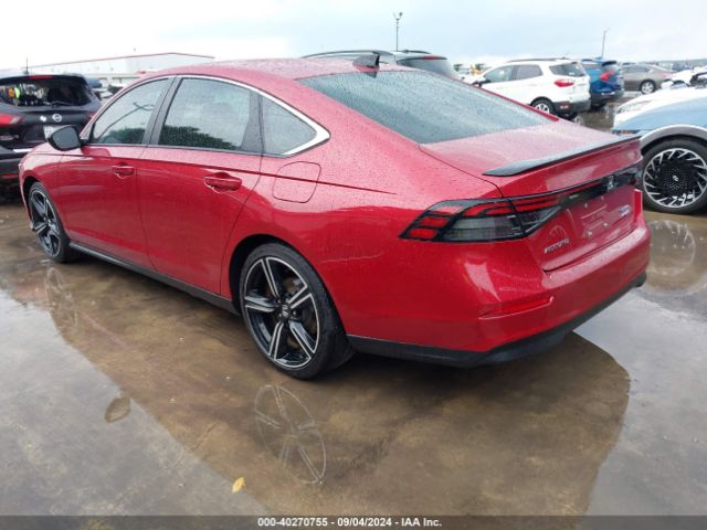 1HGCY2F51PA067880 Honda Accord Hybrid Sport