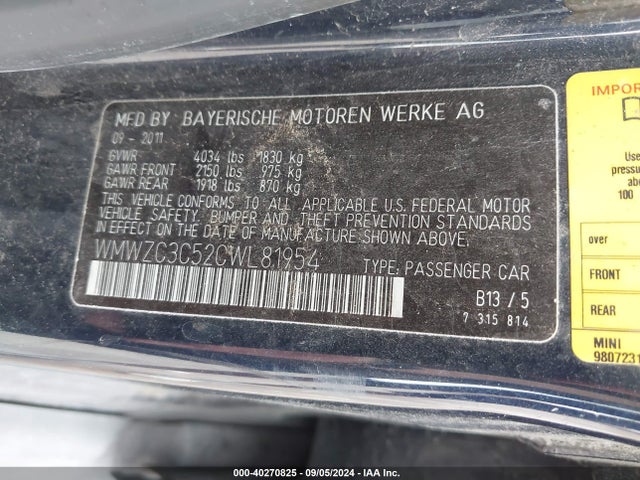 2012 MINI COOPER COUNTRYMAN WMWZC3C52CWL81954 Photo 8