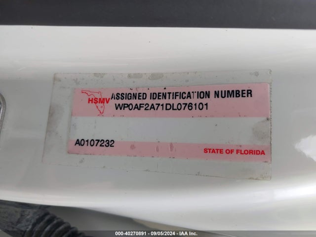 2013 PORSCHE PANAMERA WP0AF2A71DL076101 Photo 8